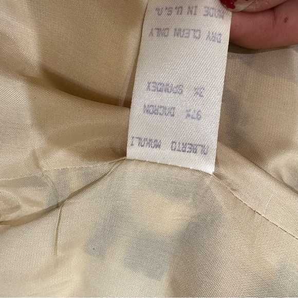 Vintage Cachè x Alberto Makali Sport Tiger Strip blazer with matching skirt ** - Picture 9 of 10